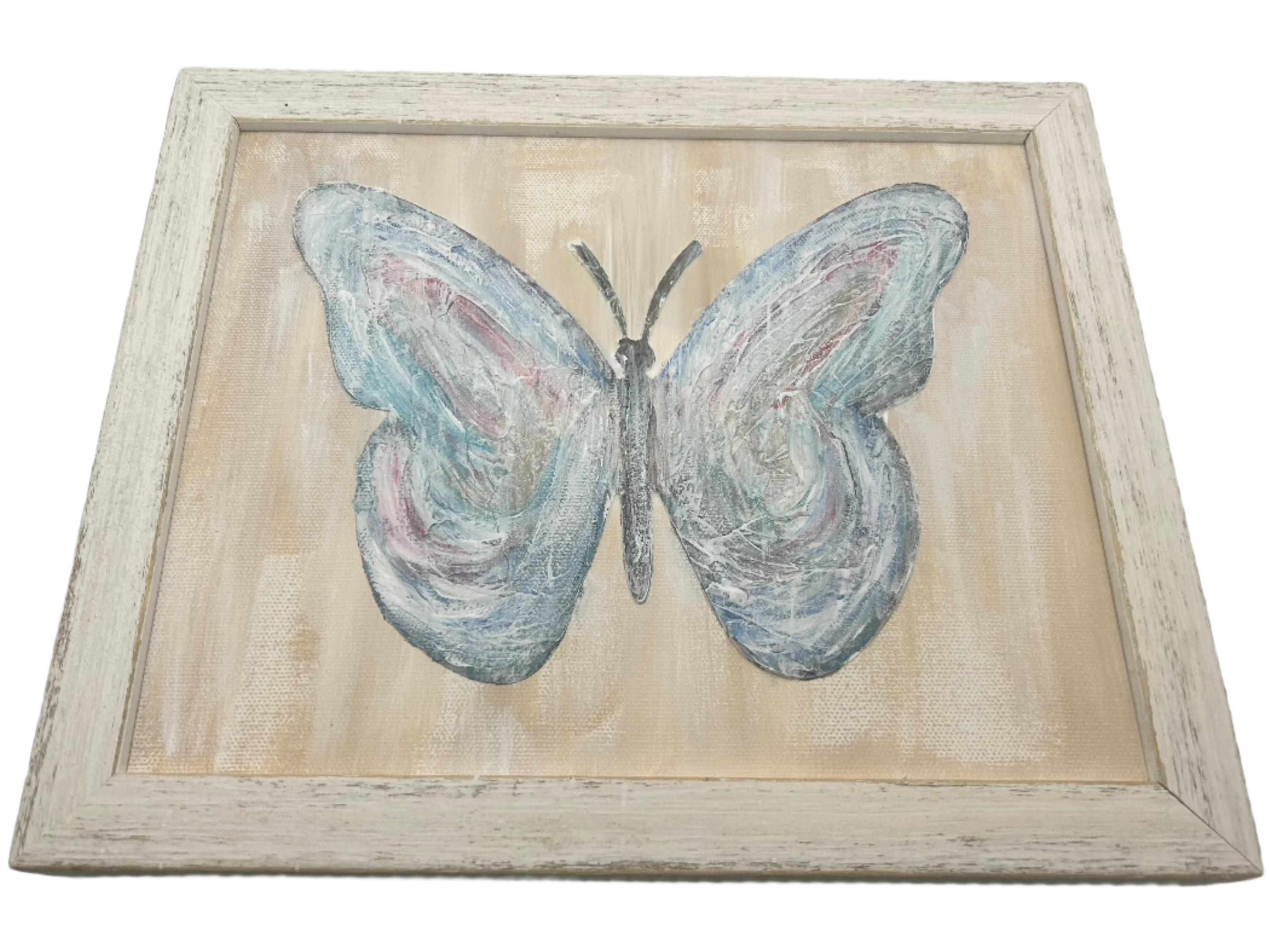 Pastel Butterfly Painting